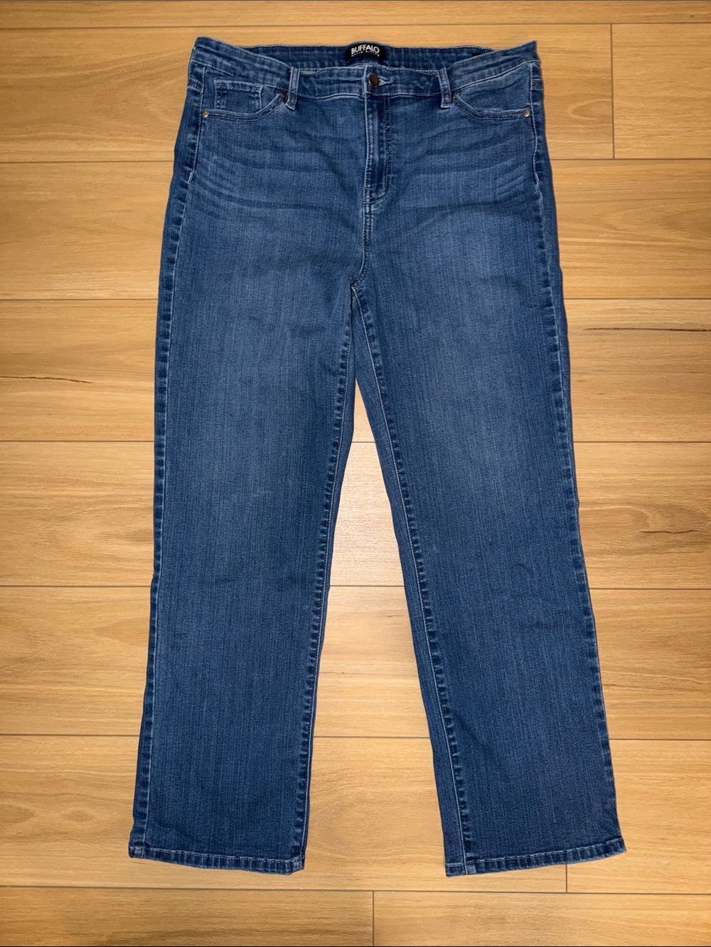 Buffalo David Bitton Classic Indigo Straight-Leg Jeans